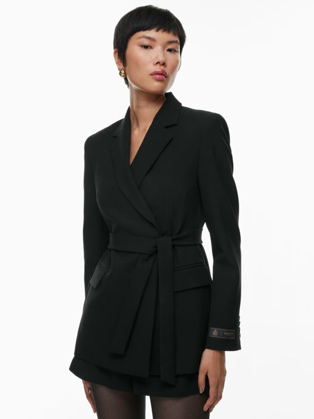 Aritzia Black Innovate Tie-Waist Blazer - NWT, 6 - Picture 5 of 5